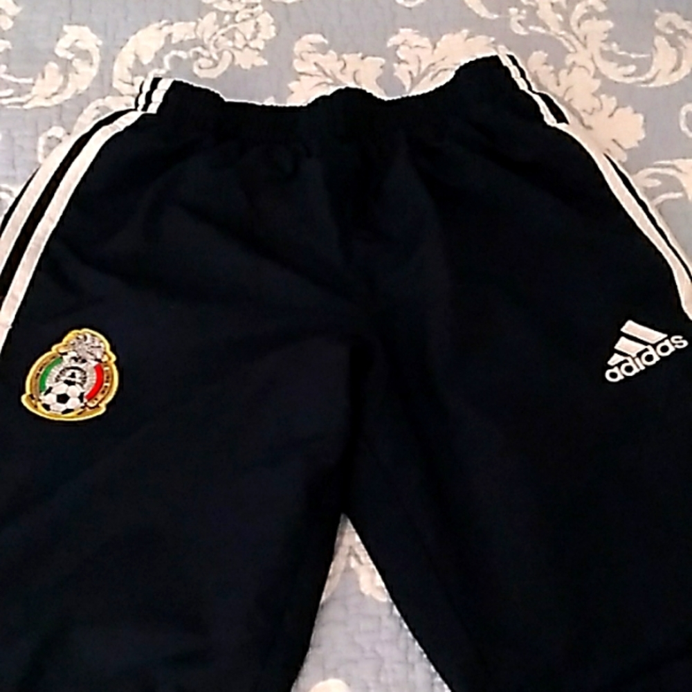 Authentic Mexico Soccer Tracksuit Pants Gem